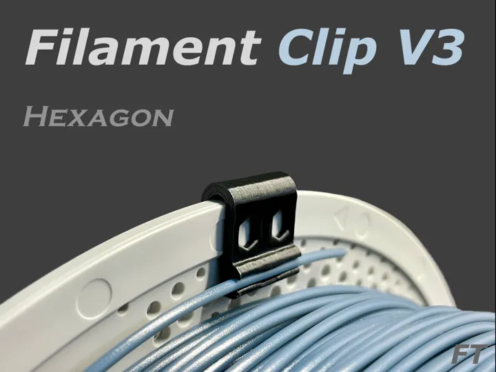 Hexagonal Filament Clips