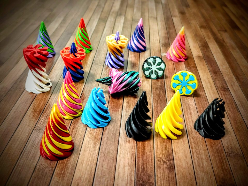 Mini Spiral Fidget Cone