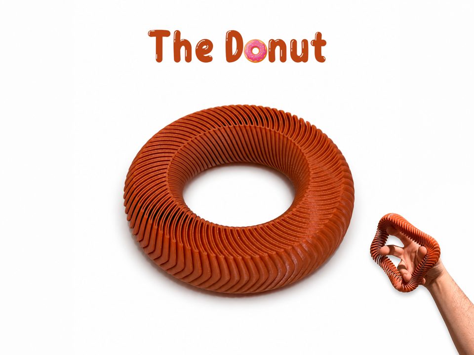Squishy Spiral Donut