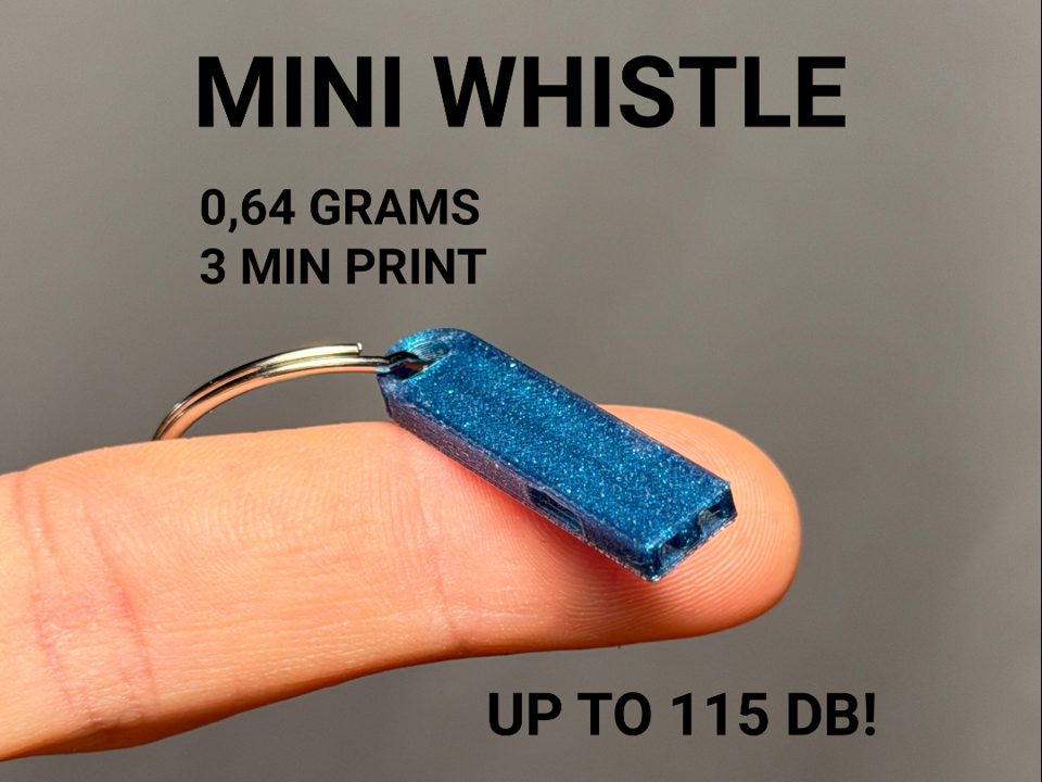 Mini Keychain Whistle