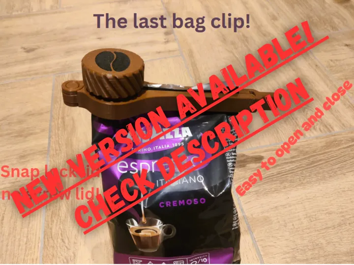 Heavy-Duty 1kg Coffee Bag Clip