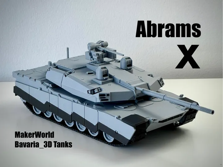 Abrams X Tank 1:35 Scale