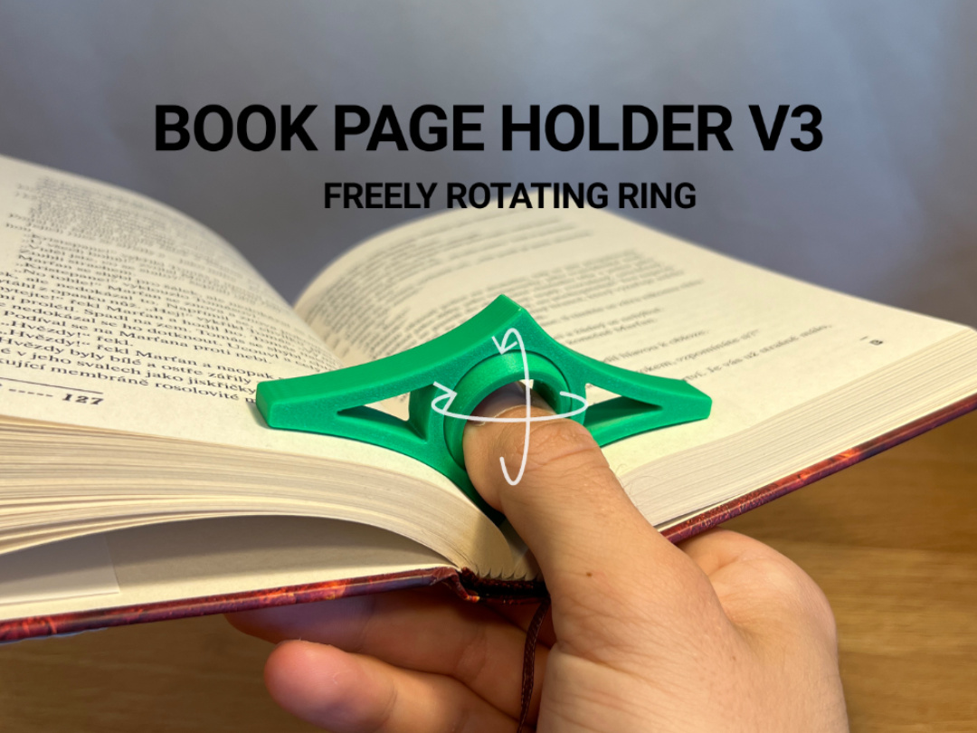 Ergonomic Book Page Holder, photo 2